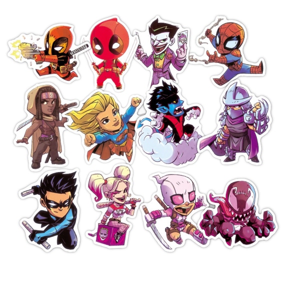Super Hero Sticker Pack