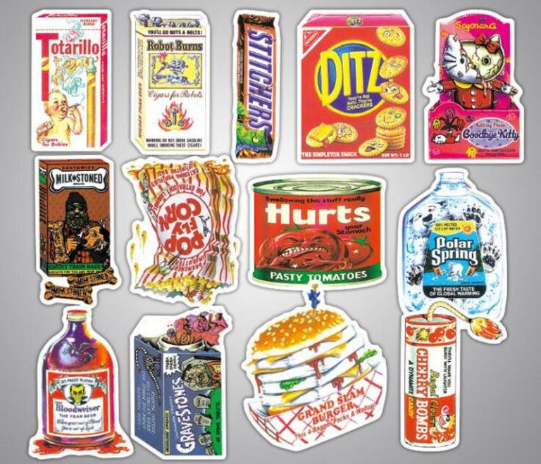 Gross Food Sticker Pack | The Amazing Sticker Co