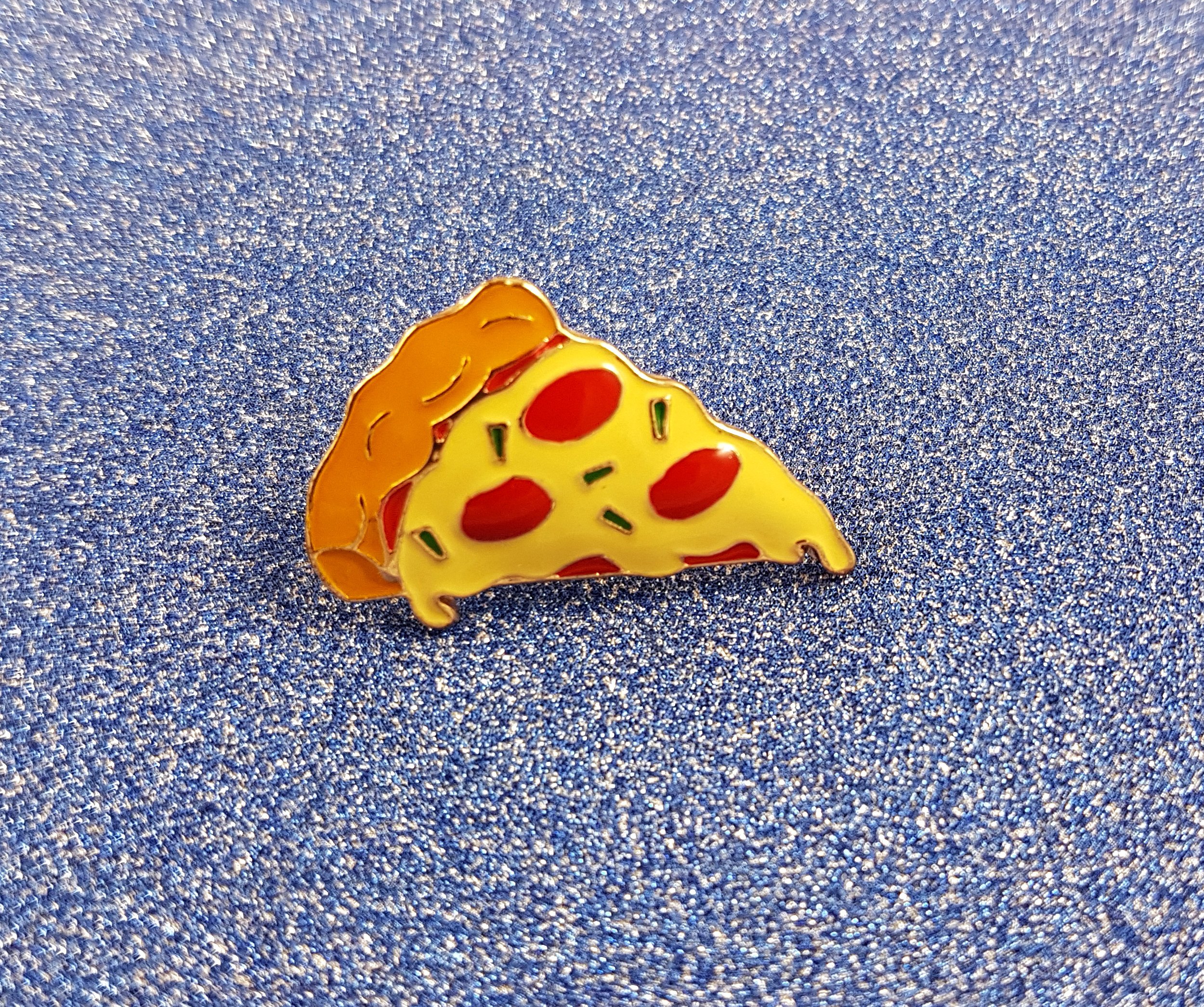 Pizza Brooch Pin | The Amazing Sticker Co