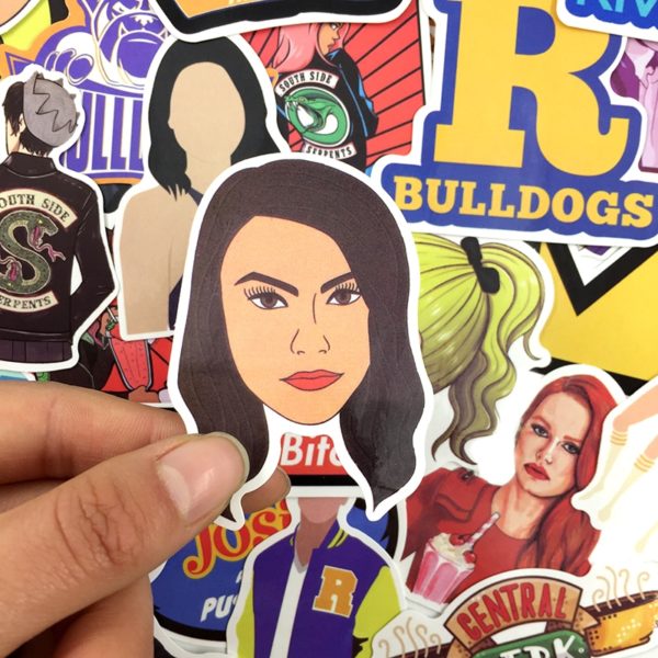 riverdale computer stickers