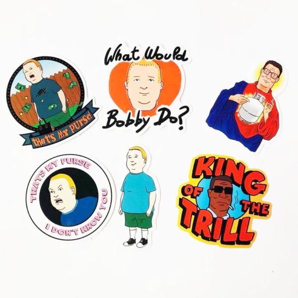 King of the Hill Sticker