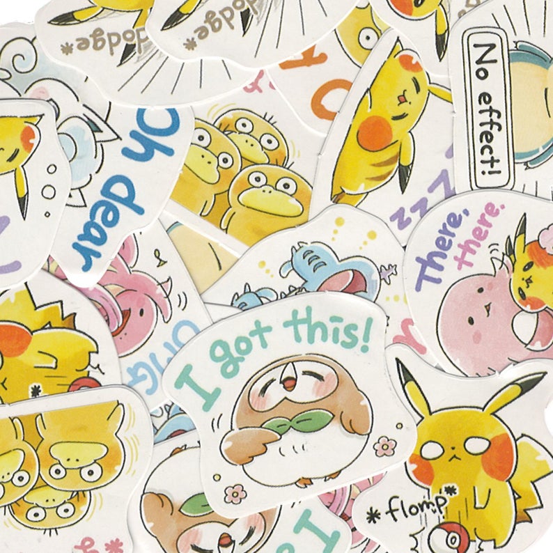 96 Best Ideas For Coloring Cute Pokemon Stickers 7815