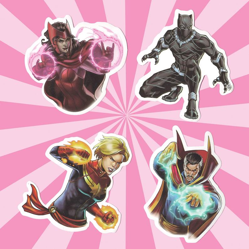 Avengers Super Hero Sticker Pack | The Amazing Sticker Co