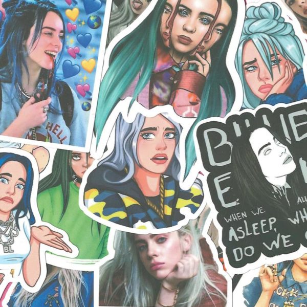 Billie Eilish Sticker Pack Amazing Sticker Co