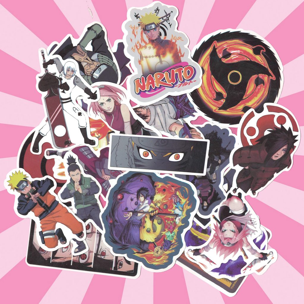 Naruto Vinyl Stickers Amazing Sticker Co