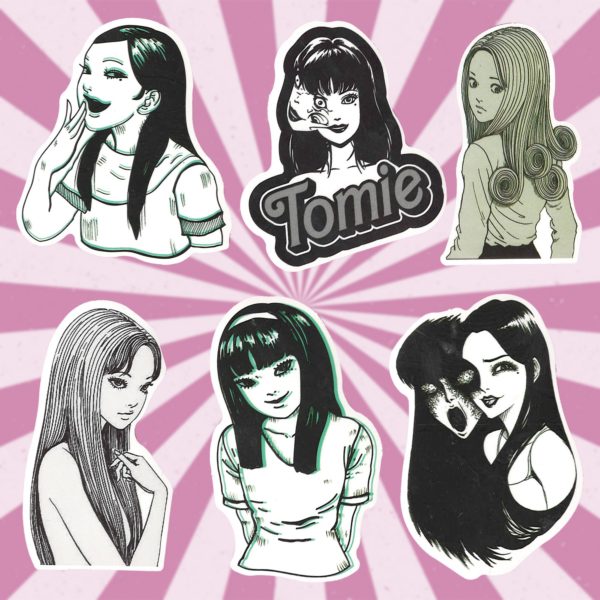 Tomie Laptop Stickers