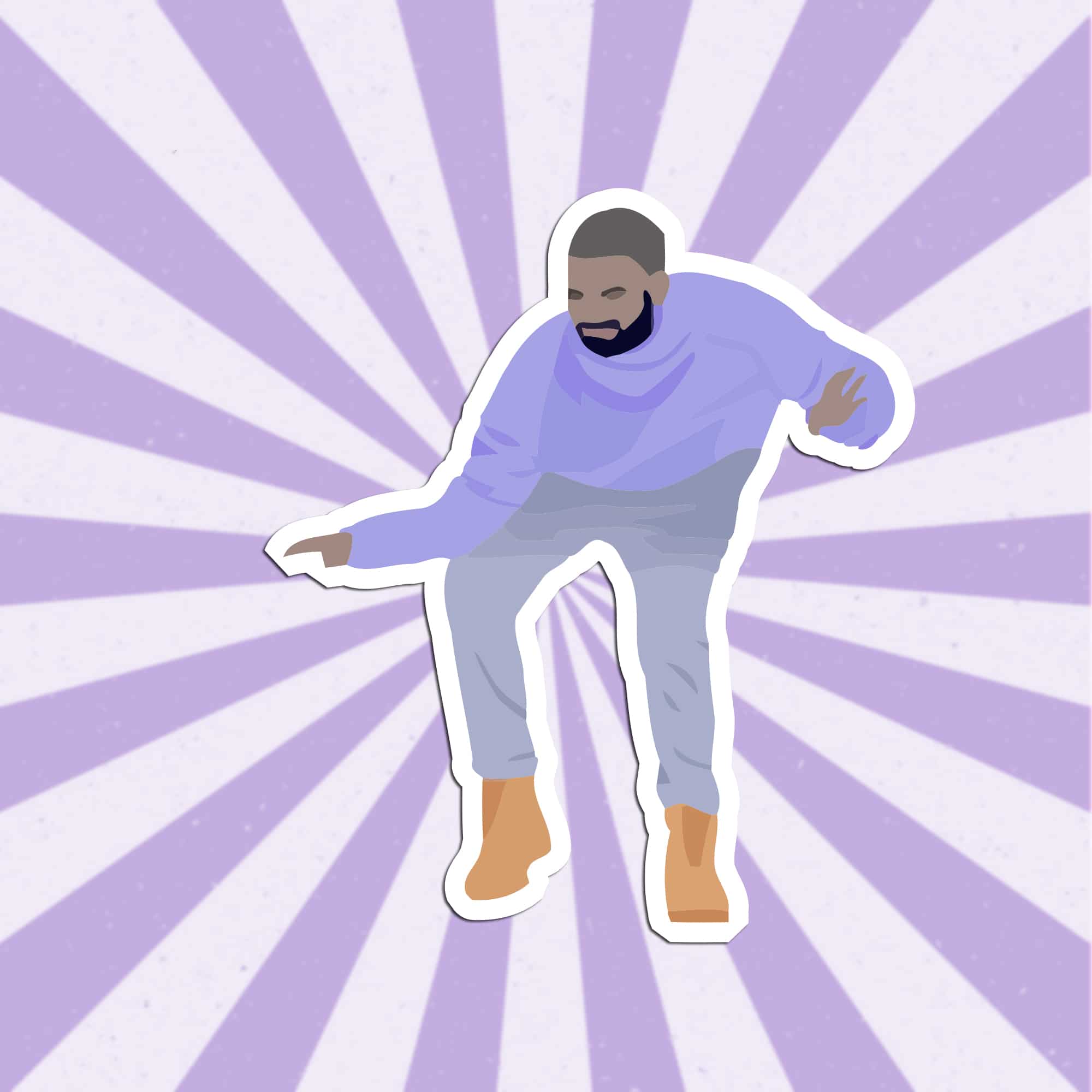 Drake Hotline Bling Yes Meme Sticker Meme Stickers Dr Vrogue Co