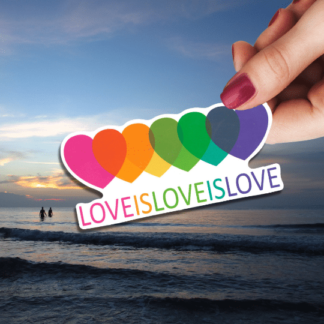 Proud Rainbow Sticker by Harper Wilde