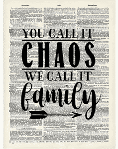 You Call it Chaos
